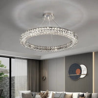 Lustre en cristal design de luxe - Collection Éclat Moderne | Marco Lucetti