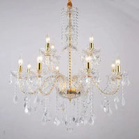 Lustre en cristal européen pour un éclairage élégant et raffiné | Marco Lucetti Sans couverture