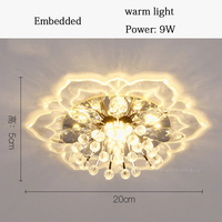 Lustre Cristal Fleurs : Élégance pour Votre Intérieur