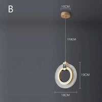Lustre En Cristal Géométrique Or Émeraude LED Nordique | Marco Lucetti Blanc froid 6000K / Blanc chaud 3000K