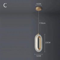 Lustre En Cristal Géométrique Or Émeraude LED Nordique | Marco Lucetti Blanc naturel 4200K / Blanc chaud 3000K