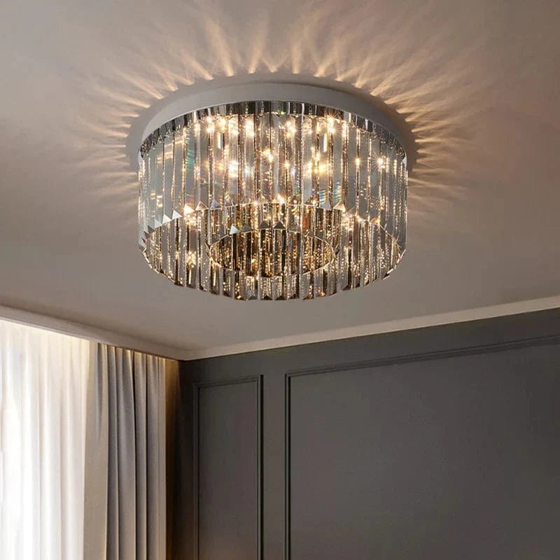 Lustre en Cristal LED de Luxe pour Décoration Intérieure Prestigieuse | Marco Lucetti