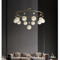 Lustre en cristal minimaliste moderne de luxe 2021 - Édition Prestige