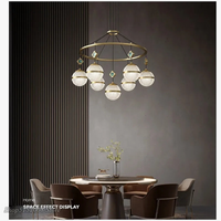 Lustre en cristal minimaliste moderne de luxe 2021 - Édition Prestige