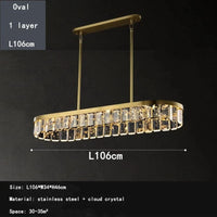 Lustre en cristal multicouche nuage et brume pour hôtel - Corps en acier de luxe | Marco Lucetti L106cm / Lumière variable