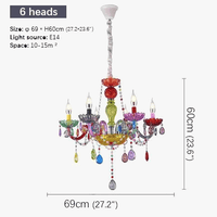 Lustre en cristal pour enfants: style Art Bougie by Design | Marco Lucetti