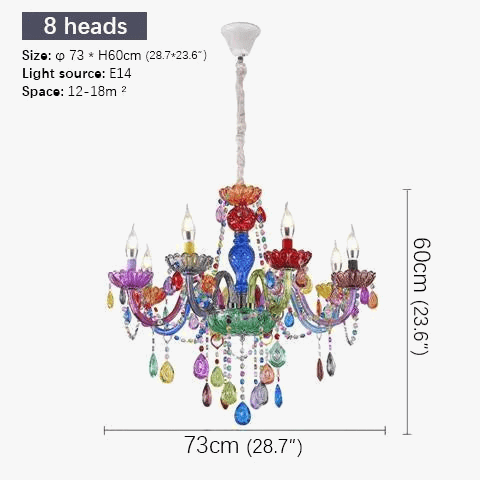 Lustre en cristal pour enfants: style Art Bougie by Design | Marco Lucetti