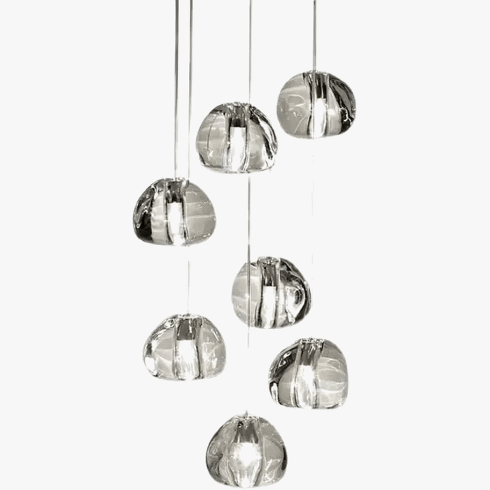 Lustre en cristal rotatif pour un design élégant et moderne | Marco Lucetti