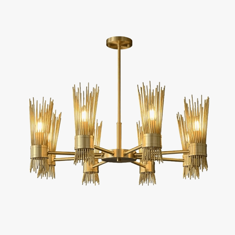 Lustre en cuivre LED décoratif de qualité supérieure pour la maison | Marco Lucetti