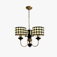 Lustre en cuivre moderne pour un style haut de gamme dans les hôtels et la décoration intérieure
