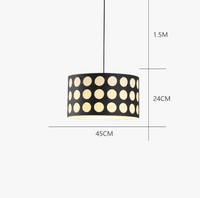 Lustre en cuivre moderne pour un style haut de gamme dans les hôtels et la décoration intérieure