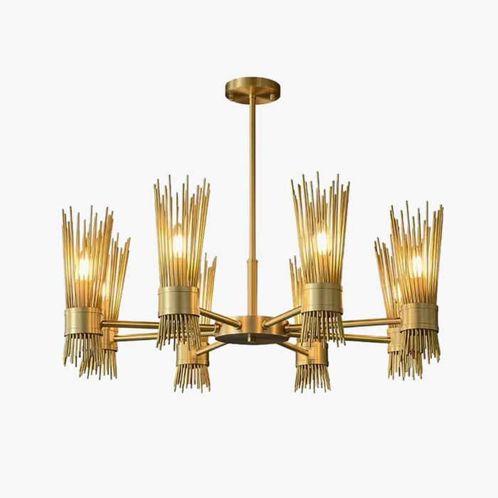 Lustre en cuivre LED décoratif de qualité supérieure pour la maison