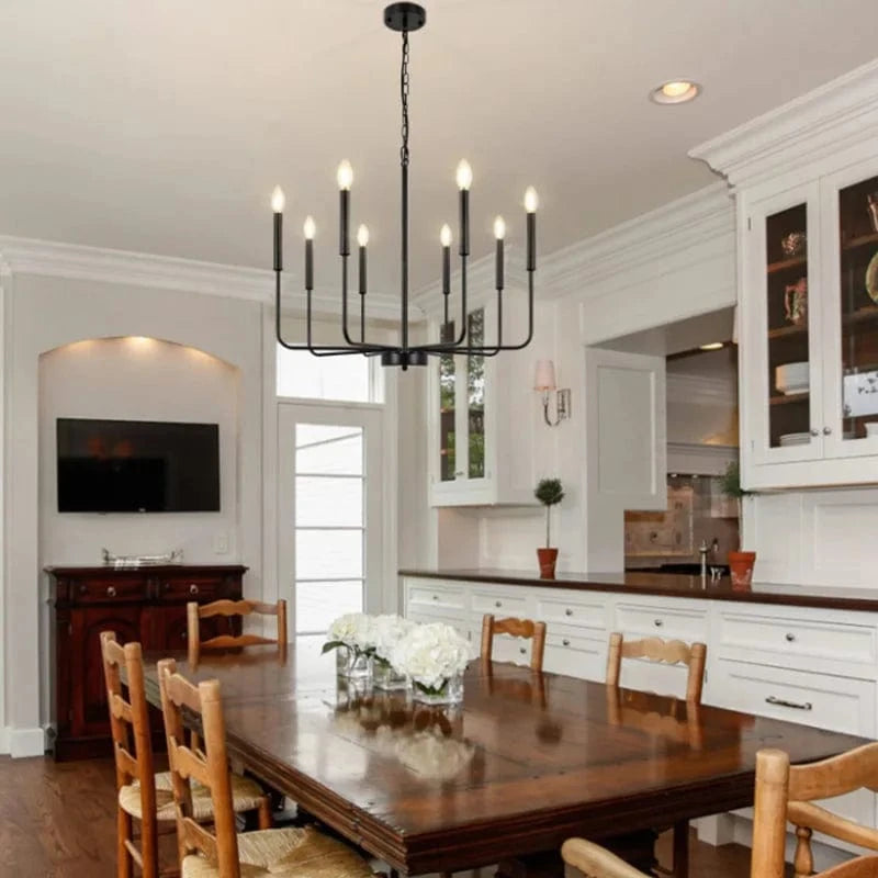 Lustre en fer à multi-têtes pour une décoration moderne avec chaîne | Marco Lucetti