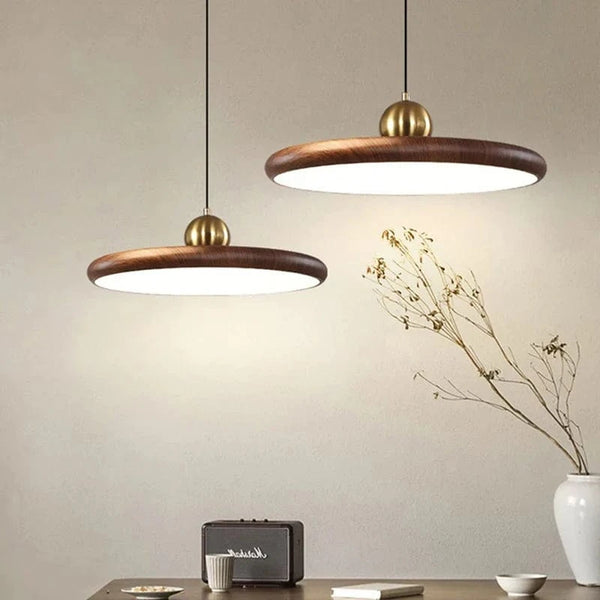 Lustre en fer imitation grain de bois : luminaires suspendus avec livraison directe | Marco Lucetti