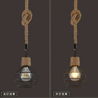 Lustre en ficelle créative nordique pour salon ou chambre d'hôtel | Marco Lucetti