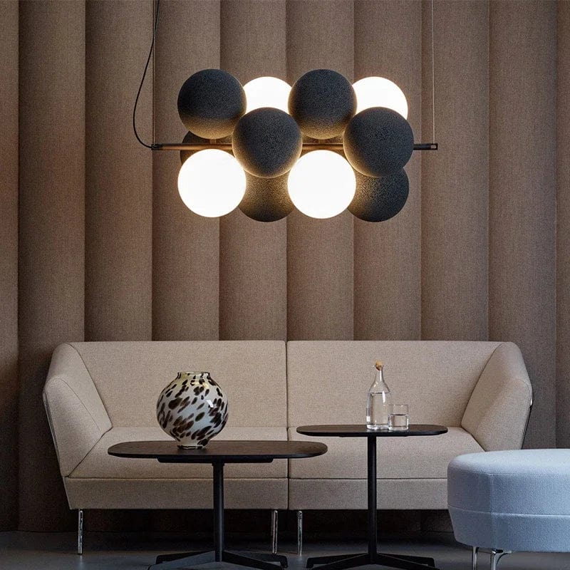 Lustre en flanelle nordique design art moderne | Marco Lucetti
