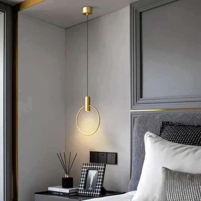 Lustre en laiton avec 3 anneaux et gradation personnalisable | Marco Lucetti