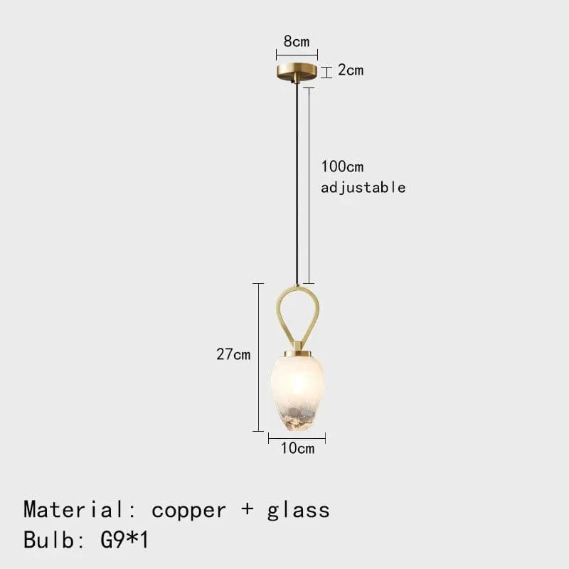Lustre en Laiton Reglable - Suspension Luminaire | Marco Lucetti A-Or / 3000K