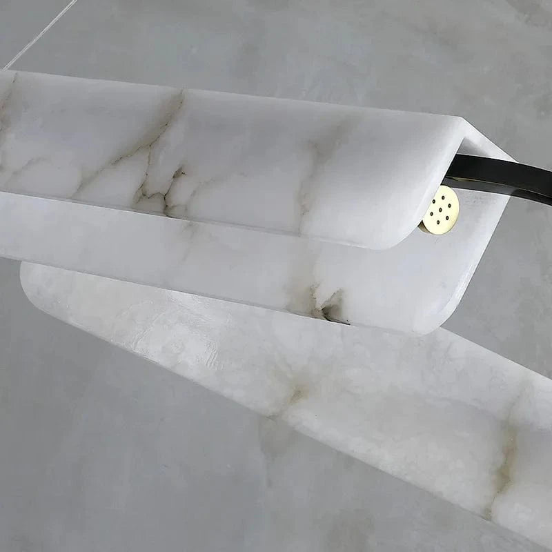Lustre en Marbre Naturel Luxueux | Marco Lucetti