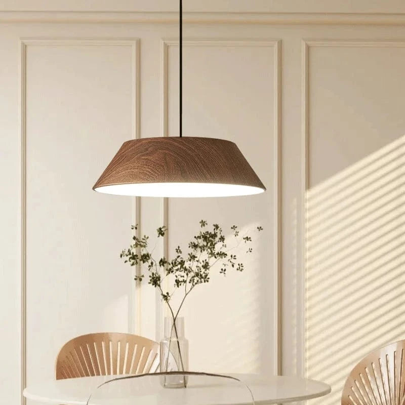 Lustre en Noyer pour Salle à Manger et Bar | Marco Lucetti