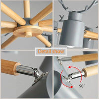 Lustre en rondins scandinave - Design cerf pour éclairage intérieur | Marco Lucetti