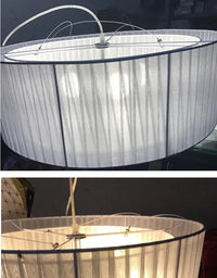 Lustre en Tissu Japonais Art Moderne pour Éclairage Romantique de Restaurant | Marco Lucetti