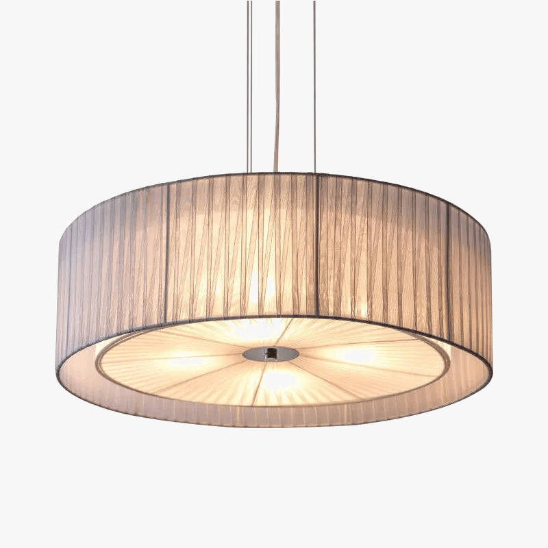 Lustre en Tissu Japonais Art Moderne pour Éclairage Romantique de Restaurant | Marco Lucetti