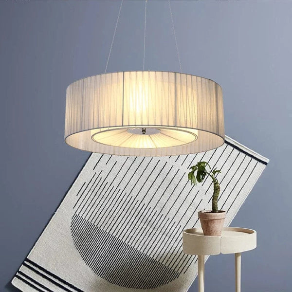 Lustre en Tissu Japonais Art Moderne pour Éclairage Romantique de Restaurant | Marco Lucetti