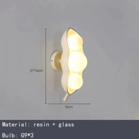 Lustre en verre à pois innovants avec fil ajustable | Marco Lucetti A-Beige / Blanc chaud