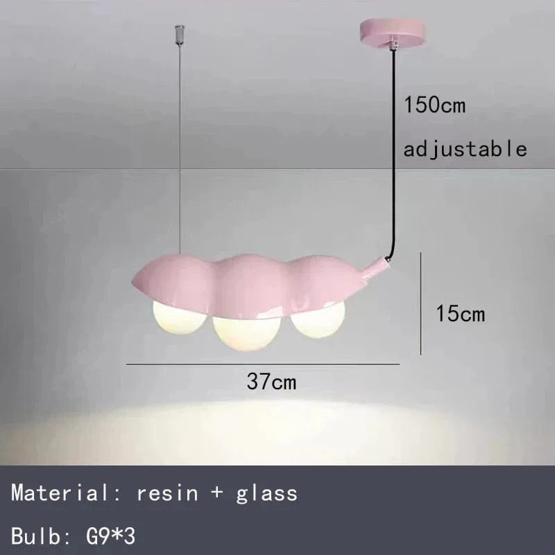 Lustre en verre à pois innovants avec fil ajustable | Marco Lucetti B-Rose-37cm / Blanc froid