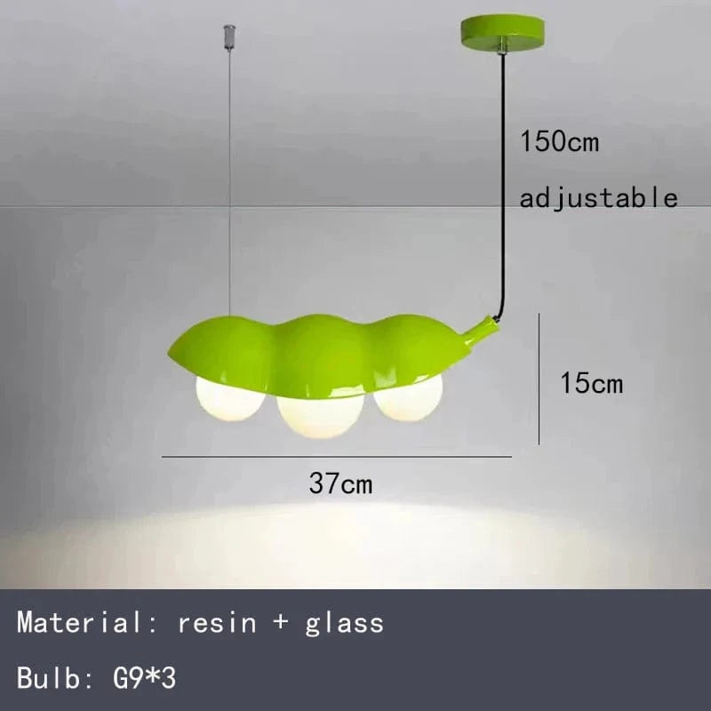Lustre en verre à pois innovants avec fil ajustable | Marco Lucetti B-Vert-37cm / Blanc chaud