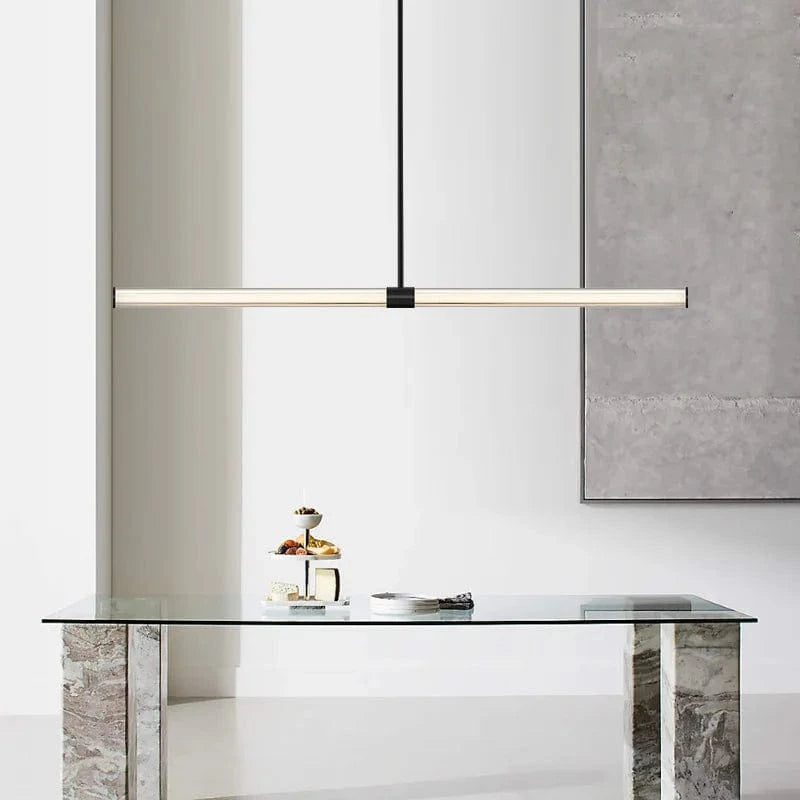 Lustre en verre de cuivre de luxe pour barre d'île moderne. | Marco Lucetti