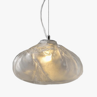 Lustre en verre de luxe LED nordique post-moderne créatif