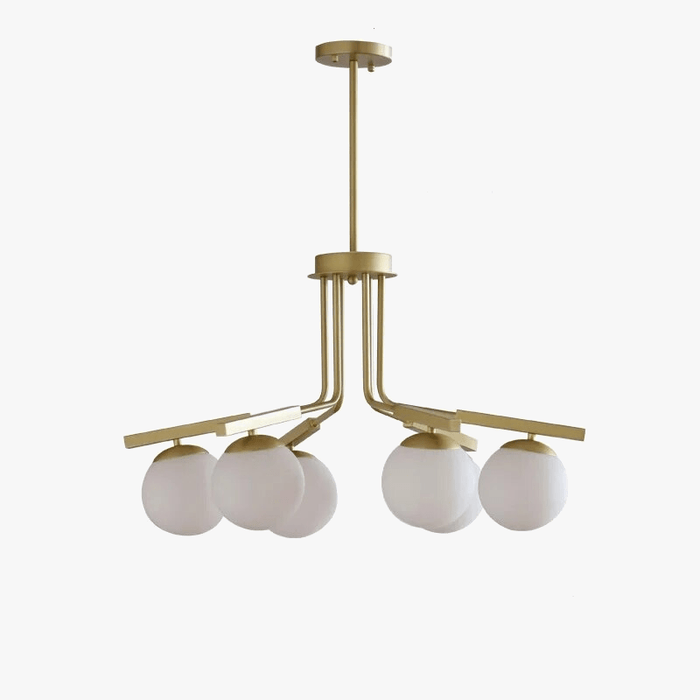 Lustre en Verre élégant pour Salon | Marco Lucetti