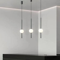 Lustre en verre nordique pour suspension lumineuse - Salle à manger, chambre, restaurant et bar. | Marco Lucetti