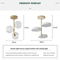 Lustre en verre pour éclairage de maison et de bar | Marco Lucetti