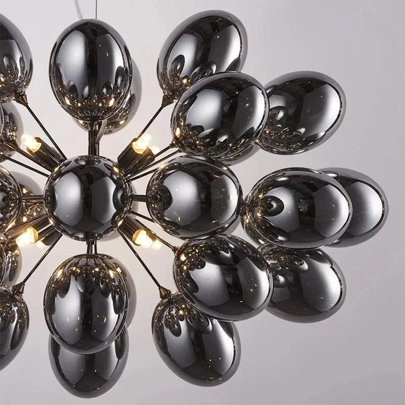 Lustre en verre "Raisinique" Postmoderne | Marco Lucetti