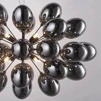 Lustre en verre "Raisinique" Postmoderne | Marco Lucetti