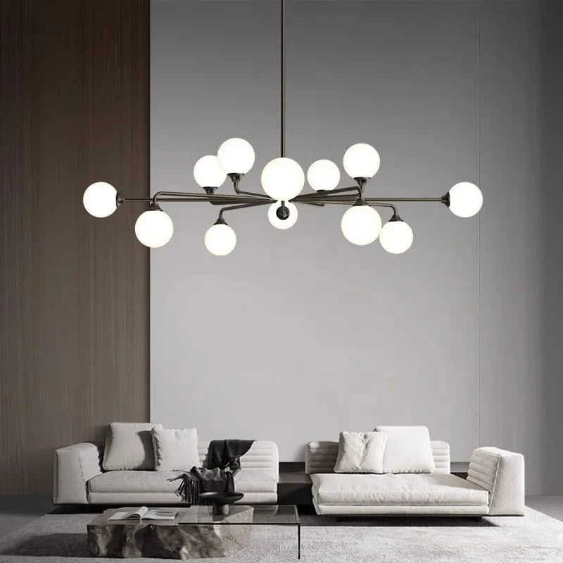 Lustre en verre suspendu pour une décoration maison moderne | Marco Lucetti