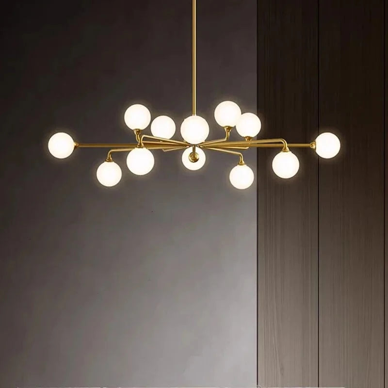 Lustre en verre suspendu pour une décoration maison moderne | Marco Lucetti