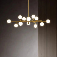 Lustre en verre suspendu pour une décoration maison moderne | Marco Lucetti