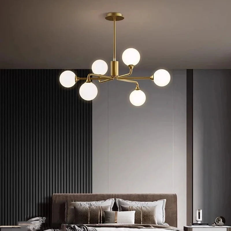 Lustre en verre suspendu pour une décoration maison moderne | Marco Lucetti