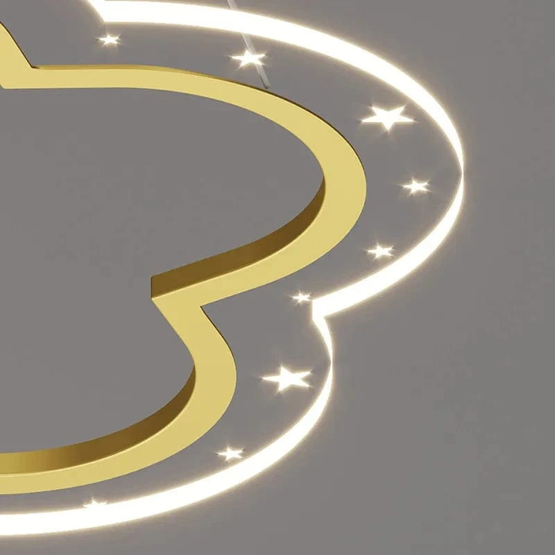 Lustre Etoile Créatif LED Moderne pour Chambre d'Enfant. | Marco Lucetti