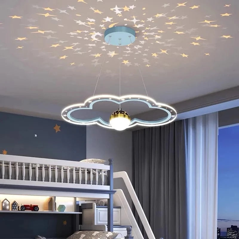 Lustre Etoile Créatif LED Moderne pour Chambre d'Enfant. | Marco Lucetti