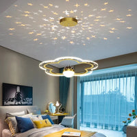 Lustre Etoile Créatif LED Moderne pour Chambre d'Enfant. | Marco Lucetti