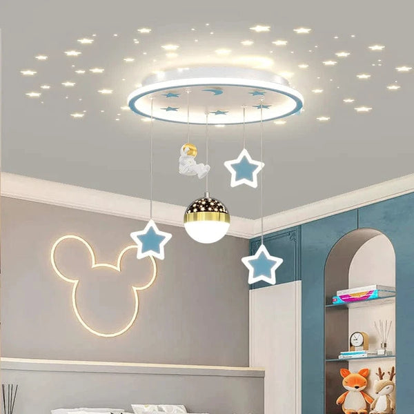 Lustre Etoile Créatif LED Moderne pour Chambre d'Enfant. | Marco Lucetti