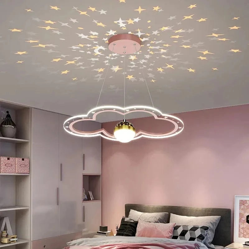 Lustre Etoile Créatif LED Moderne pour Chambre d'Enfant. | Marco Lucetti