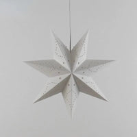 Lustre Étoile Créative à Cinq Branches LED Décoratif Suspendu | Marco Lucetti Blanc / 45 cm / Avec Prise