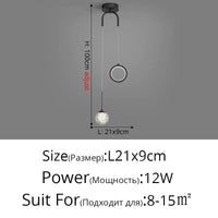 Lustre Étoilé LED Minimaliste de Luxe Scandinave Moderne | Marco Lucetti