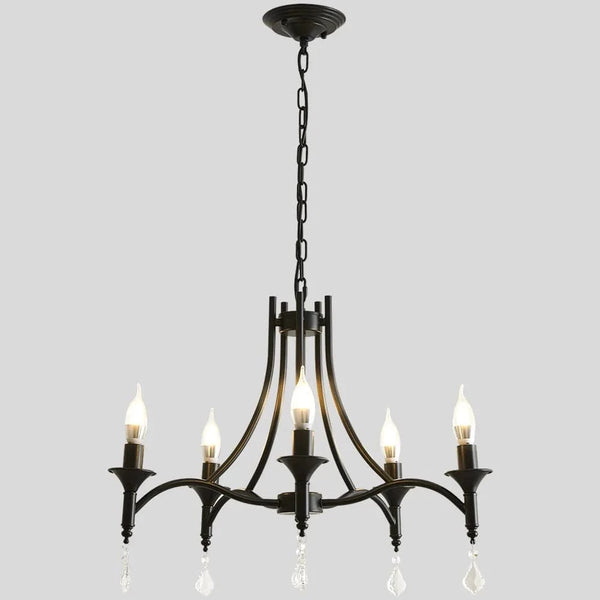Lustre Exquis en Fer Forgé et Bougies | Marco Lucetti